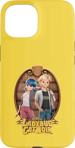 Vista 6 de Funda para iPhone 13 Miraculous Ladybug and Cat Noir The Movie Marinette Adrien