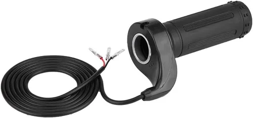 Vista 8 de Empuñadura del acelerador, acelerador universal de velocidad de giro con conexión de 3 cables para scooter eléctrico, bicicleta, bicicleta