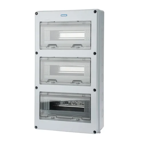 Vista 18 de MOLLOM Caja de protección de distribución MCB del disyuntor de 2 vías Ht