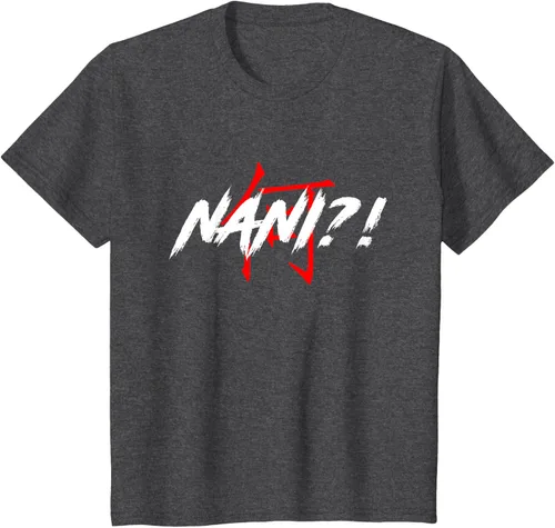 Vista 35 de Nani Meme Anime Japanese Camiseta, Negro, S