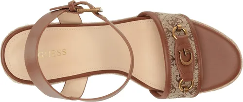 Vista 5 de GUESS Sandalia de cuña Hisley para mujer