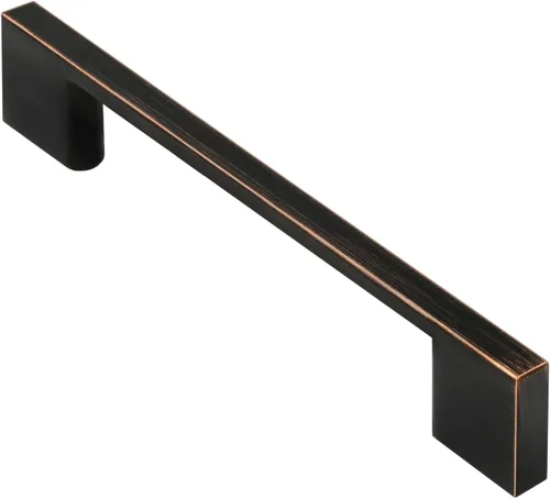 Vista 40 de Alzassbg AL3051SN - Paquete de 10 tiradores de gabinete de níquel satinado cepillado, 3 pulgadas (2.992 in), tiradores rectangulares para gabinetes