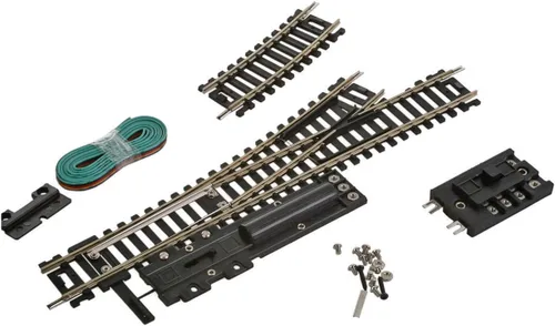Vista 9 de Walthers Life-Like Flex Track-36 pkg(5)-Código 100 Níquel Plata 433-3004 HO Escala Modelo Ferrocarril - Sistema de Vía