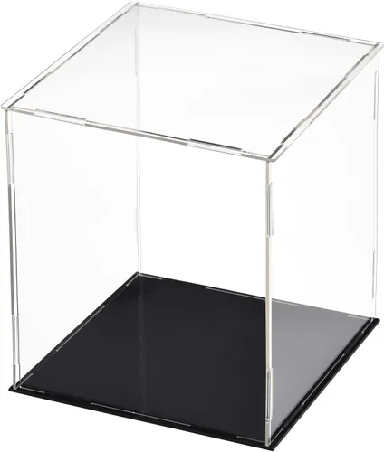 Vista 28 de DMiotech 1 caja de exhibición de acrílico transparente a prueba de polvo, 3.9 x 3.9 x 3.9 pulgadas para coleccionables