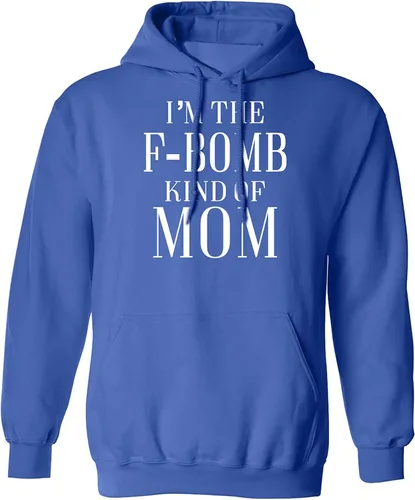 Vista 11 de zerogravitee Sudadera con capucha para adulto con texto en inglés "I'm the F-Bomb kind of Mom