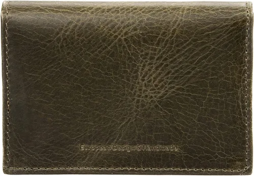 Vista 10 de Grande -3601 Cartera unisex, Gris (rustic gray), Pequeña funda magnética delgada y minimalista para tarjetas