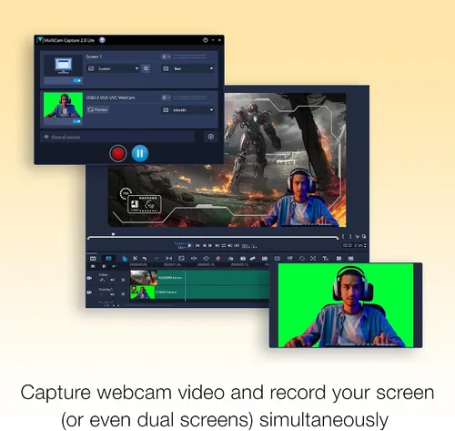 Vista 2 de Corel VideoStudio Pro 2023 Beginner-Friendly Video Editing Software Slideshow Maker, Screen Recorder, DVD Burner [PC Download]