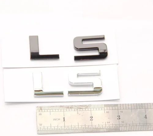 Vista 3 de Yoaoo 1 emblema de placa de identificación OEM Ls compatible con Silverado Tahoe Sierra Suburban cromo brillante