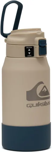 Vista 2 de Quiksilver Redondo - Botella de agua de acero inoxidable de doble pared de 21 onzas, botella deportiva reutilizable con tapa a prueba de fugas, base
