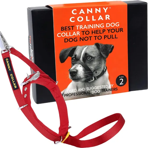 Vista 27 de Canny Gentle - Collar de cabeza de entrenamiento para perros sin tirones, color negro, talla 4 Kind, safe, comfortable & gentle, trains your dog