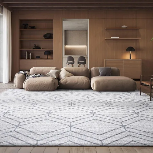 Vista 15 de SAFAVIEH Adirondack Collection - Alfombra decorativa, 2 x 3 pies, color negro y marfil, diseño geométrico moderno, no desprende pelusa y de fácil