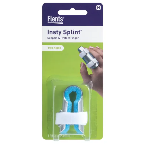 Vista 12 de Férula para Dedo Flents, Férula de 2 Caras, Mediana, Soporta y Protege el Dedo Lesionado