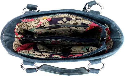 Vista 4 de Montana West Sugar Scull - Bolso extensible oculto con llavero