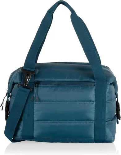 Vista 6 de PICNIC TIME - Bolsa térmica térmica versátil con capacidad para 12 latas, bolsa térmica suave con forro interior resistente al agua, correas largas