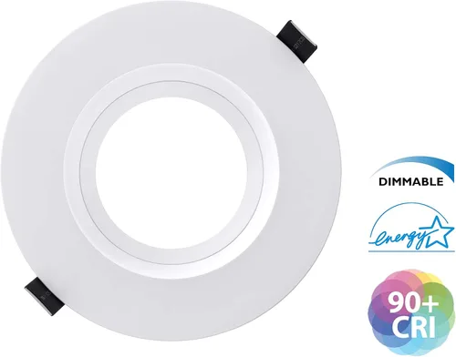 Vista 5 de CLR-Select - Kit de downlight LED comercial blanco de 6 pulgadas
