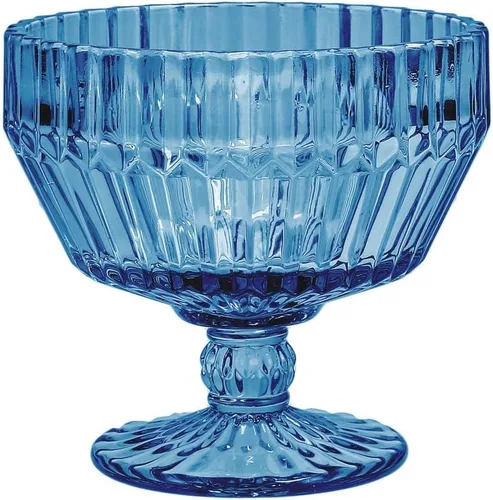 Vista 3 de Fortessa Archie Cuenco de Postre de Vidrio con Base, 10 Onzas, Transparente