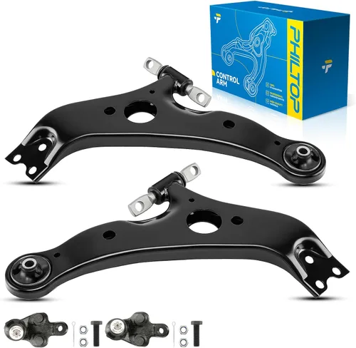 Vista 202 de PHILTOP 6 piezas de brazo de control delantero inferior con barra estabilizadora de rótula para Nissan Rogue 2014-2020 Rogue Sport 2017-2022 Qashqai