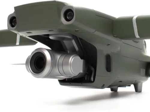 Vista 4 de Wrapgrade Poly Skin para DJI Mavic 2 Unidad Principal (Verde Ejército)