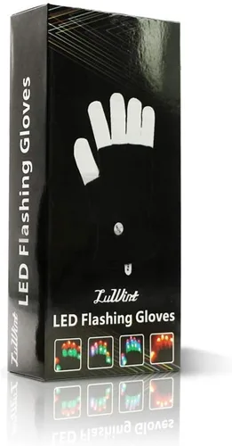 Vista 7 de Luwint Cool Toys - Guantes LED para niños y niñas de 3-5, 4-6 años, regalos de Navidad iluminados para niños