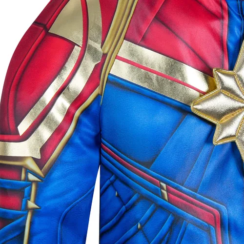 Vista 6 de Marvel Disfraz de capitán para niñas