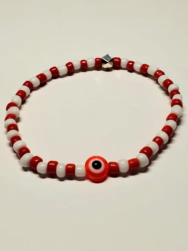 Vista 29 de 3 pcs Ilde Cowrie seashell Evil Eye Hamsa Hand Orisha Santeria Pulseras Bracelet Set