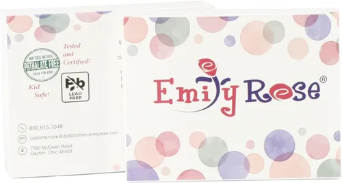 Vista 6 de Emily Rose Ropa de muñeca de 18 pulgadas, traje de 3 piezas de ropa y accesorios de conejito rosa, incluye diadema de orejas de conejo, disfraz