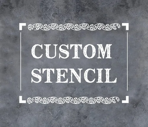 Vista 2 de GSS Designs - Plantillas personalizadas para pintar, plantillas personalizadas, crea tus propias plantillas, plantillas reutilizables, crea
