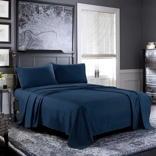Vista 17 de Pure Bedding Juego de Sábanas Twin - Sábanas de Cama de Microfibra Ultra-Suave 1800 - Doble Cepillado - Bolsillos Profundos - Ajuste Fácil - Extra