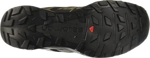 Vista 4 de Salomon Zapatos de senderismo X Crest para hombre negro marrón DM US