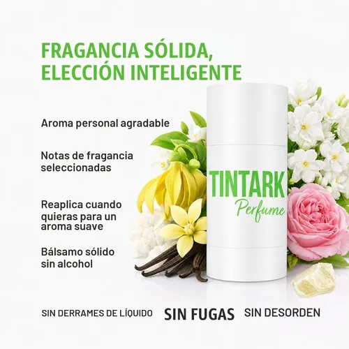 Vista 3 de Tintark Taste of Nectar - Bálsamo de perfume sólido para mujer, 0.18 oz