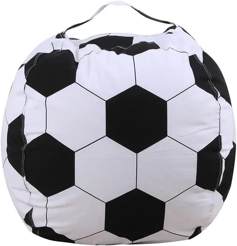 Vista 10 de LMYOVE Funda para silla puf de almacenamiento de animales de peluche para niños, juguetes de peluche organizados para niñas y niños