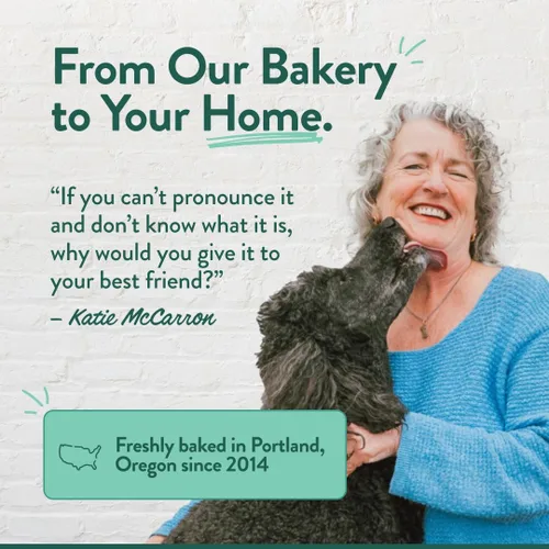 Vista 9 de Portland Pet Food Company Golosinas para Perros de Manzana y Menta Galletas Saludables para Perros Pequeños, Medianos y Grandes - Sin Granos, Grado
