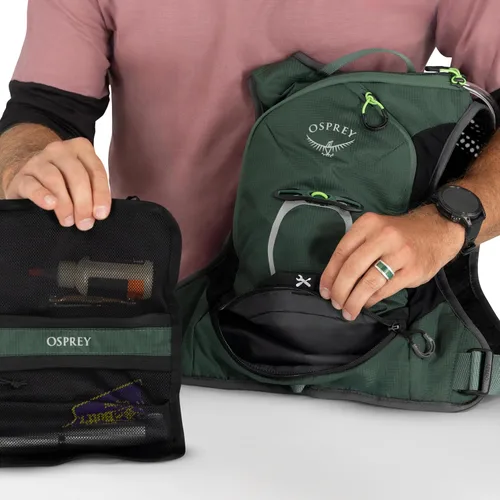 Vista 10 de Osprey Escapist Velocity - Mochila de hidratación para bicicleta (6 litros), con depósito hidruálico