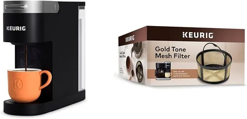 Vista 10 de Keurig K- Slim - Cafetera de cápsulas K-Cup de una sola porción, tecnología multistream, negro y K-Cafe SMART - Cafetera de cápsulas K-Cup de una