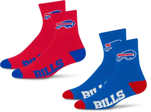 Vista 13 de For Bare Feet Calcetines quarter NFL unisex para adultos