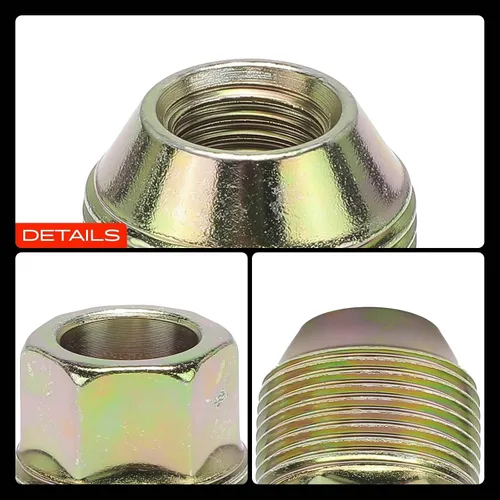 Vista 9 de A-Premium M12-1.50 - Juego de 4 tuercas para rueda Compatible con Chevrolet Aveo 2005-2011, Aveo5 2006/2011 y Pontiac G3 2009-2010, GWave 2009