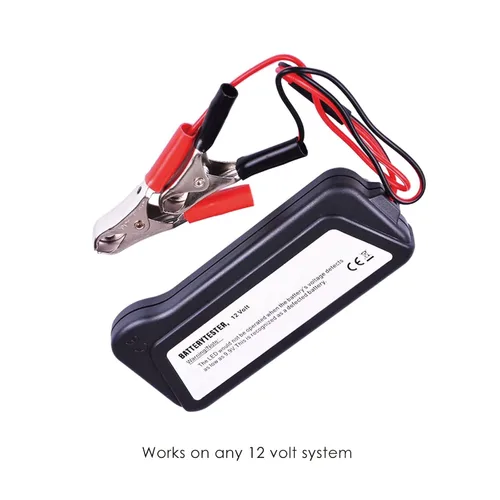 Vista 4 de Probador de batería Indicador de capacidad de batería Trabajo 6 indicadores para Rv Carrito de Golf Cortacésped Bicicleta Eléctrica Motocicleta
