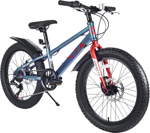 Vista 29 de Bicicleta de montaña para niños de 20 pulgadas, bicicleta de montaña para niños y niñas de 8 a 12 años, 7 velocidades para adolescentes, bicicletas