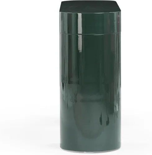 Vista 4 de TOV Furniture Mira - Mesa consola de alto brillo (verde oscuro)