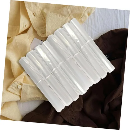 Vista 8 de 60 bolsas de tintorería, cubierta de ropa para trajes, cubiertas de ropa de plástico impermeables para tiendas de limpieza en seco y uso doméstico