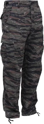 Vista 5 de Rothco Camo Tactical BDU Uniforme de combate- Pantalones cargo militares Multi L