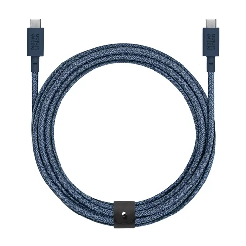 Vista 9 de Native Union Cable de correa XL de 100 W – Cable de carga USB-C a USB-C ultra fuerte de 10 pies para iPhone 17/17 Pro/17e, iPhone Air, MacBook Cosmos