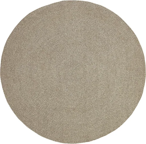Vista 47 de BNM - Alfombra ovalada bohemia para interiores y exteriores con patrón trenzado sólido, perfecta para patio trasero, patio, oficina, sala de estar