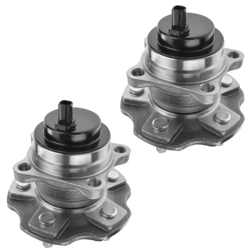 Vista 96 de Detroit Axle - 2.2L Bujes de rodamiento de rueda delanteros de 2 piezas para Honda Accord 90-97, 97 Acura CL, 2 rodamientos de ruedas y conjunto