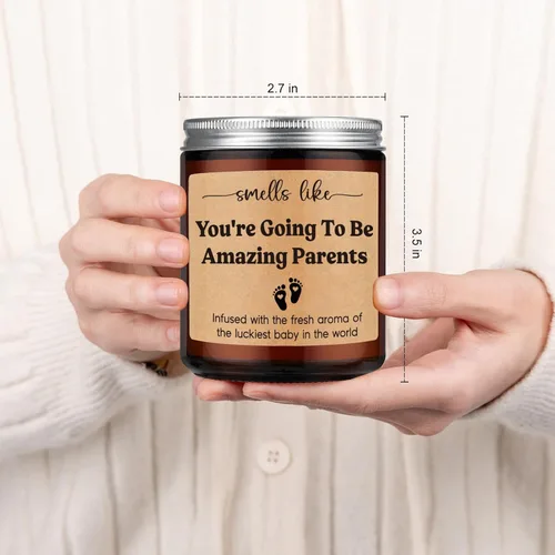 Vista 6 de Velas GSPY, regalos para padres nuevos para parejas, mamá futura ser