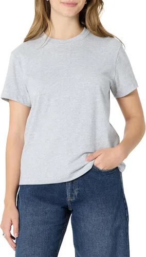 Vista 11 de Amazon Essentials (Selección de Demi) Camiseta de cuello redondo de ajuste holgado de algodón para mujer