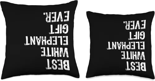 Vista 3 de Best White Elephant Gift Ever Upside Down Xmas Christmas Apparel & Tees - Almohada de 16 x 16 pulgadas, multicolor