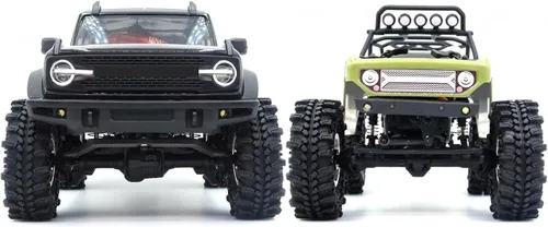 Vista 3 de HOBBYSOUL 1.0 Neumáticos de Oruga 61 * 22.4mm Súper Blandos y Adhesivos para Barro Neumáticos para RC 1/18 TRX4M 1/24 AX24 SCX24 FCX24