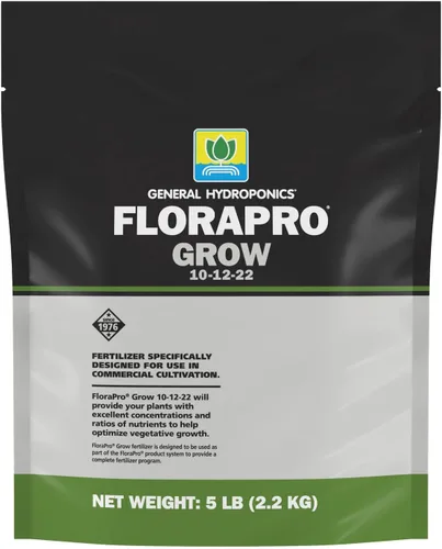 Vista 5 de General Hydroponics FloraPro Bloom 7-12-27, nutriente para cultivo comercial, 5 libras.