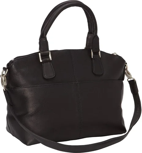 Vista 4 de Satchel de cuero esperanto - Bolso de mujer de piel de vaca colombiana